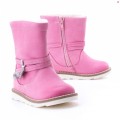 Buty dziewczęce EMEL E2597-3 zimowe różowe