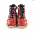 Buty chłopięce EMEL E2552-10 czerwone trapery