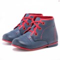Buty chłopięce EMEL E2438-11 granatowo-czerwone