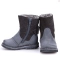 Buty dziewczęce EMEL E2443B-1 zimowe grafitowe