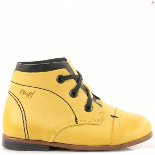 Buty chłopięce EMEL E2438-3 musztardowe