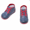 Buty chłopięce EMEL E2438-11 granatowo-czerwone