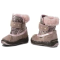 Buty dziewczęce PRIMIGI 2378600 zimowe szaro-różowe