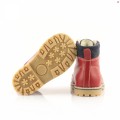 Buty chłopięce EMEL E2552-10 czerwone trapery
